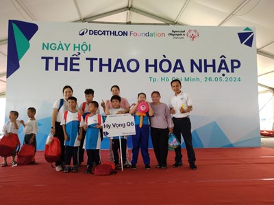 Sôi nổi tham gia Ngày hội Thể thao hòa nhập
